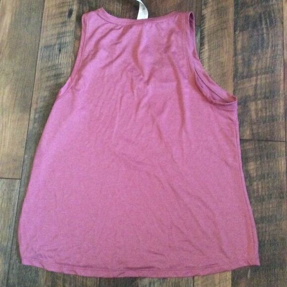 New Balance Womens Medium Tank Top Pink Sleeveless - Picture 2 of 3